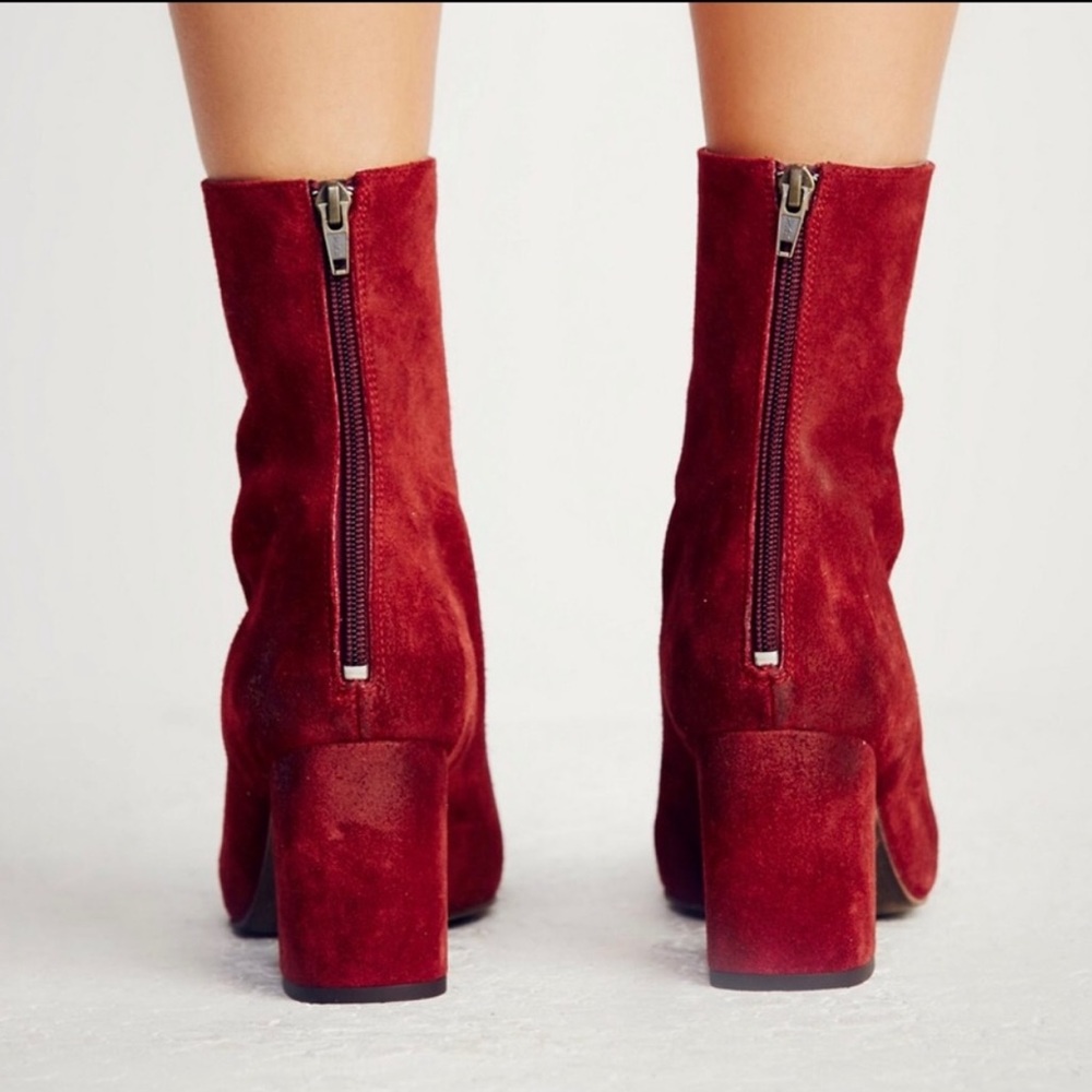 SOLD ⚡️HP⚡️Free People Cecile Suede Boots - Picture 4 of 8